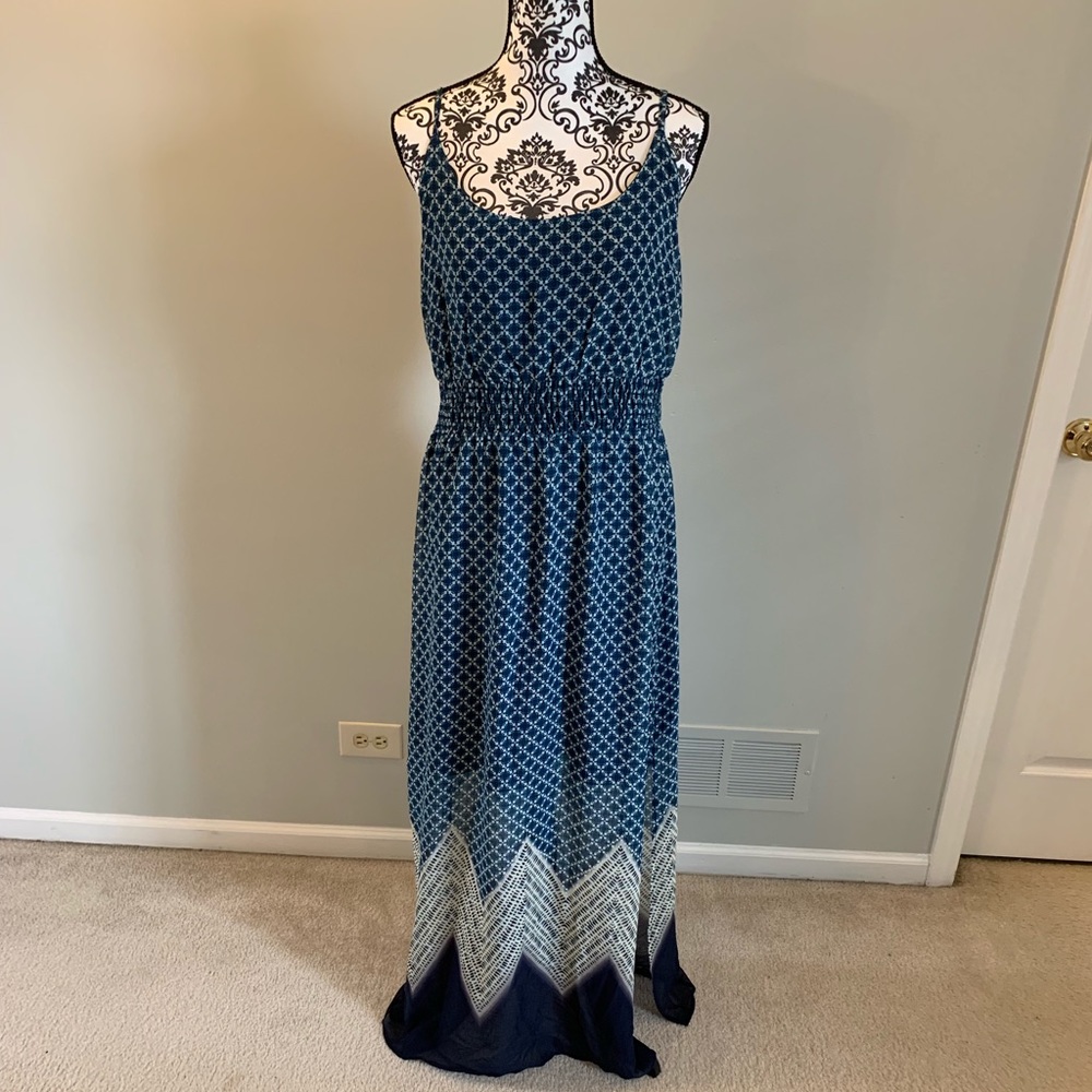 Blue Maxi Dress